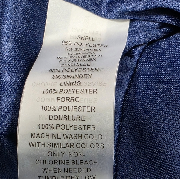 Vince Camuto Blouson Crepe Wide Leg Jumpsuit Size 8 New - Picture 8 of 11